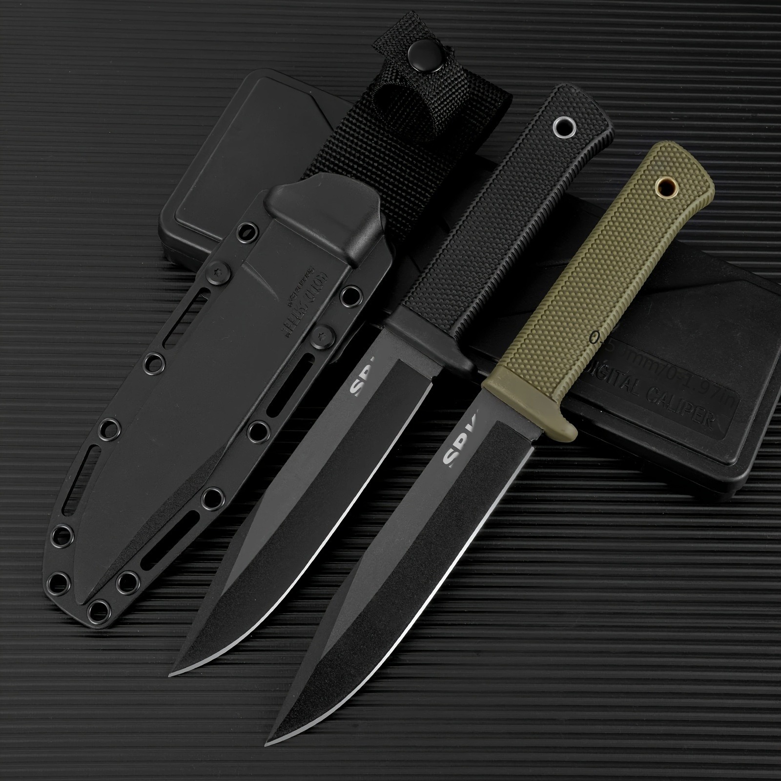 Hunting Knife Outdoor Edge - 새로운 고경도 고정날 아웃도어 캠핑 나이프,