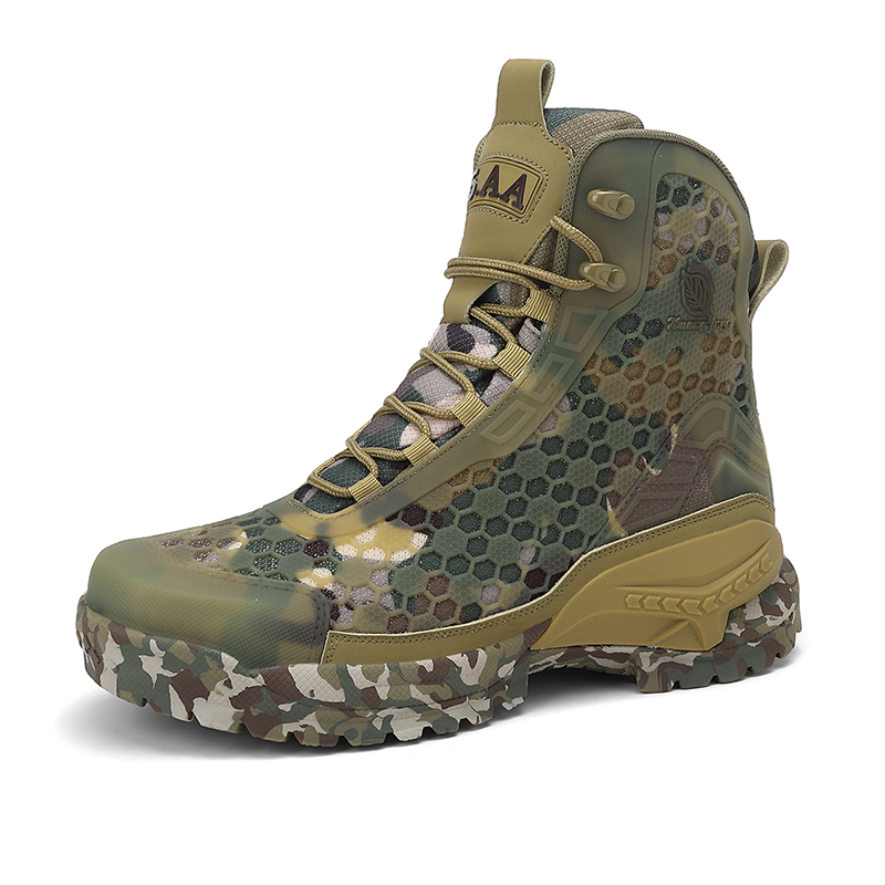 Outdoor Hunting Boots For Men - 남성 하이킹 신발 방수 전술 부츠