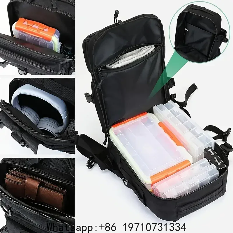 1000D 방수 백팩 태클 보관 가방, 야외 낚시, 사 - Outdoor Hunting Backpack 리뷰 및 가격