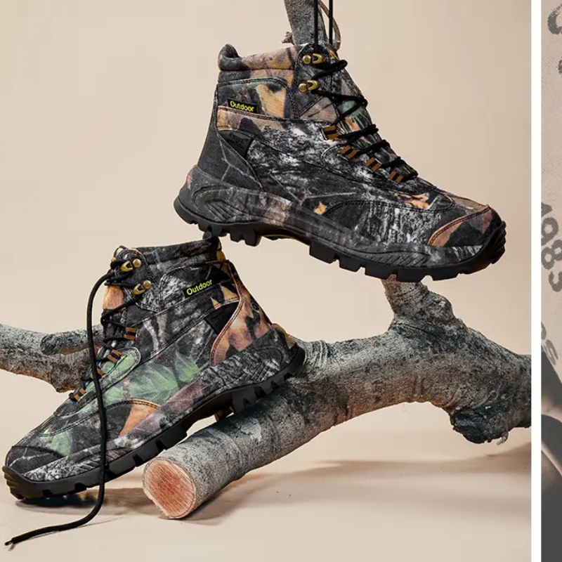 남성용 하이탑 카모플라주 사냥 부츠 통기성 스포츠화 야 - Outdoor Hunting Boots For Men 리뷰 및 가격