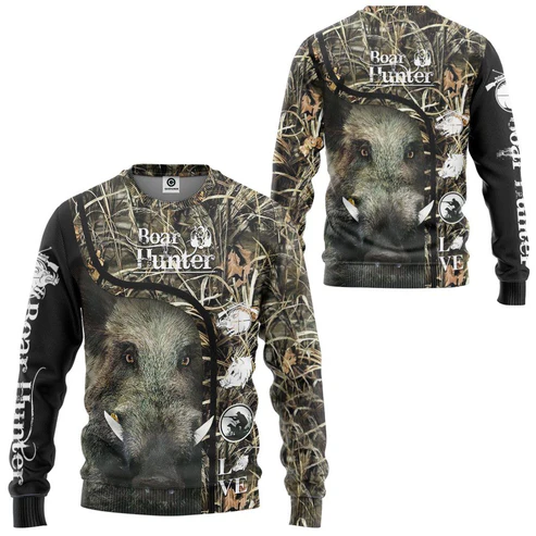 위장 사냥 동물 멧돼지 남성용 티셔츠 3D 프린트 스포 - Wildman Hunting & Outdoor Robertson Photos 리뷰 및 가격