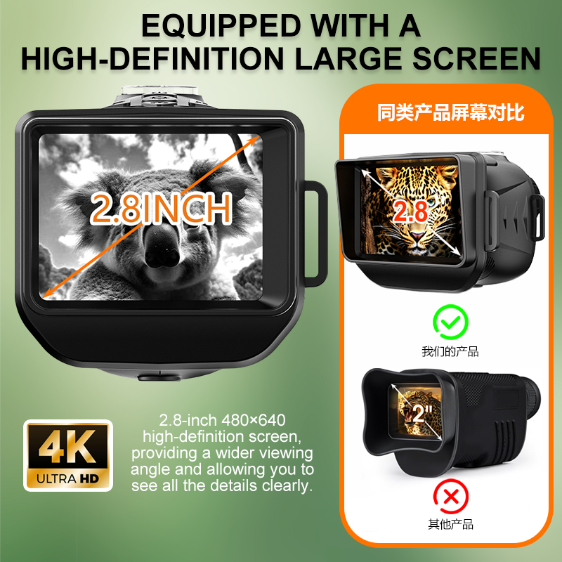 ZIYOUHU NV380 HD 적외선 야간 투시경(비디 - Outdoor Hunting Videos 리뷰 및 가격