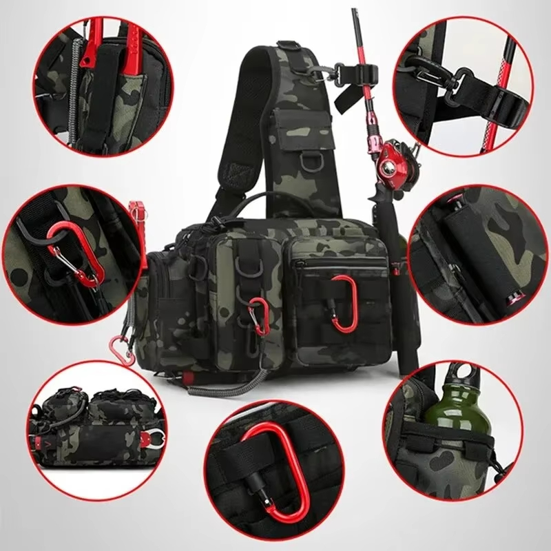 야외 전술 캠핑 등산 허리 슬링백 크로스바디 낚시 용품 - Outdoor Hunting Backpack 리뷰 및 가격