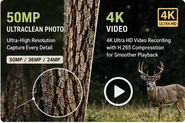 야외 사냥 및 정원 모니터링을 위한 야간 투시 기능이  - Outdoor Hunting Videos 리뷰 및 가격
