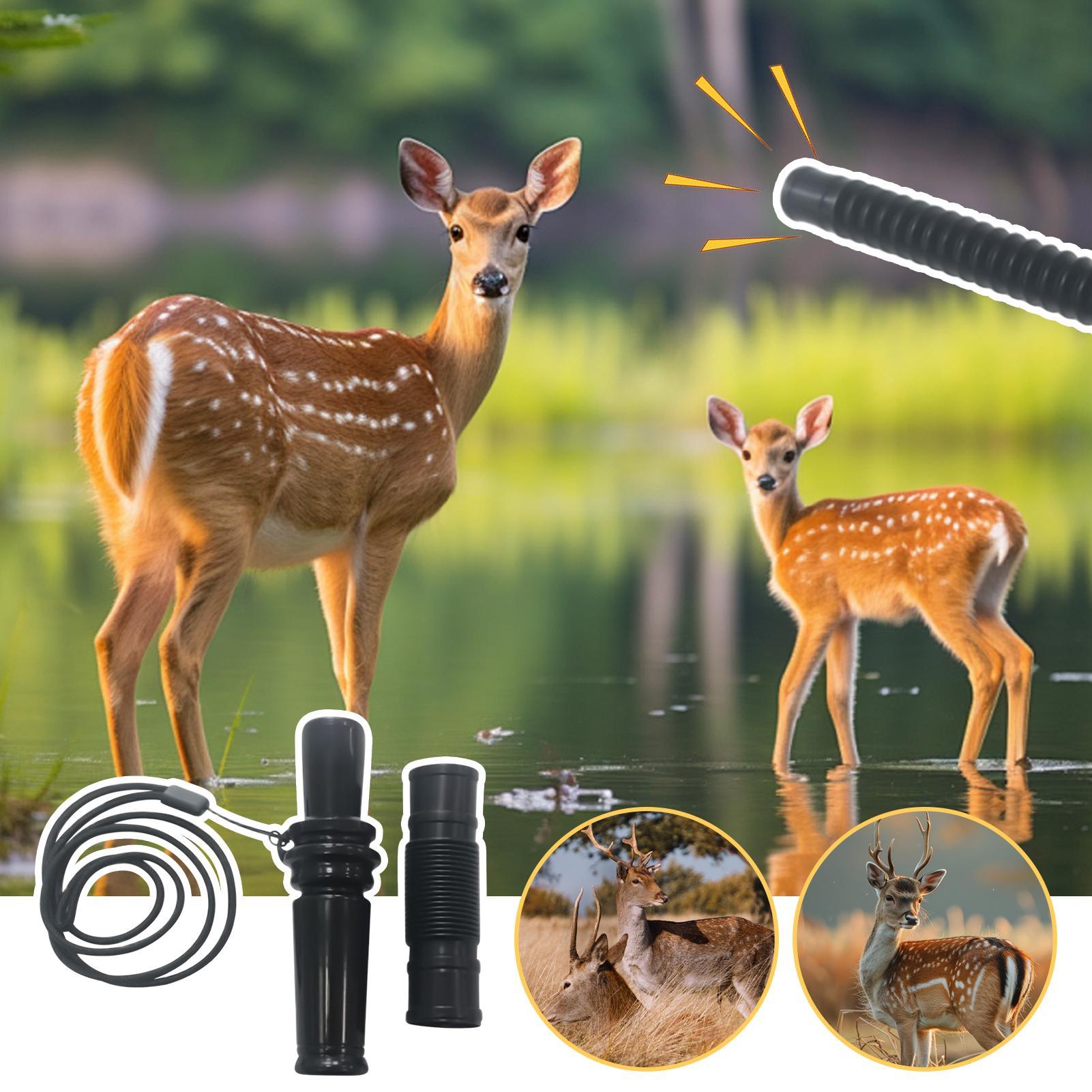 경량 사슴 사냥용 그런트 콜, 내구성 있는 끈이 있는  - Wildman Hunting & Outdoor Robertson Photos 리뷰 및 가격